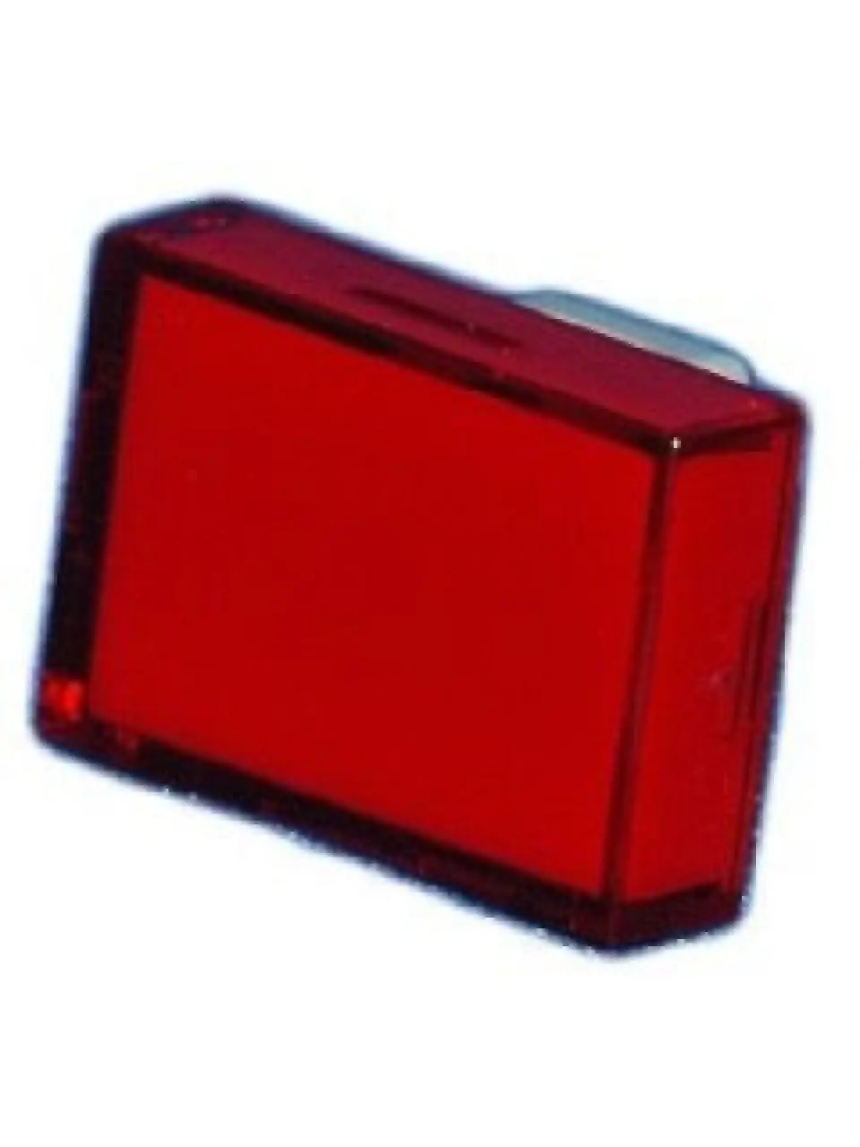 TH Kalotten transp. rot 15x21mm